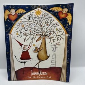 Neiman Marcus 1996 The Christmas Book Santa Reindeer Catalog Luxury High Fashion